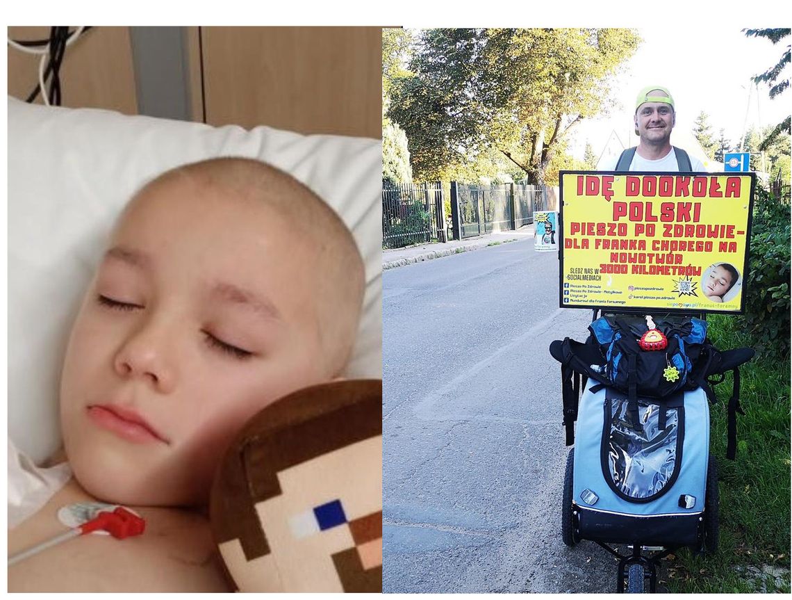 Dla Franka 3000 km na nogach dookoła Polski