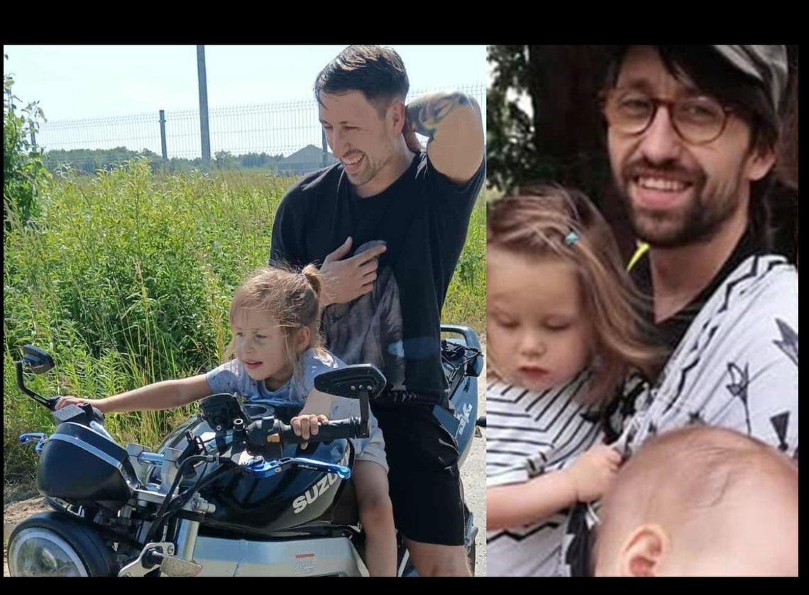 35-letni motocyklista osierocił dwie córeczki. Przyjaciele organizują zbiórkę dla rodziny