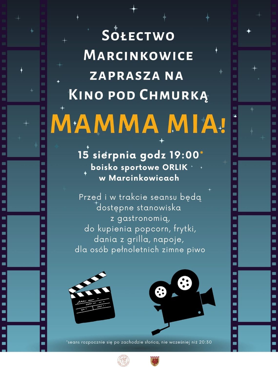 Kino pod chmurką w Marcinkowicach