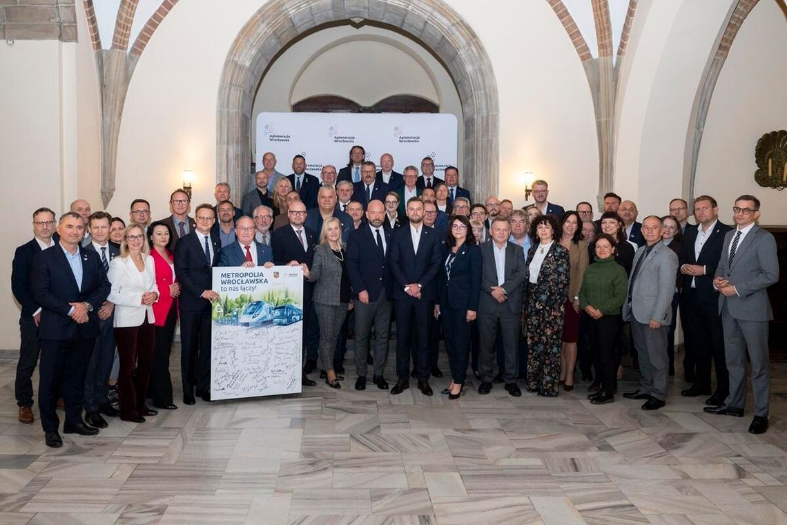 51 samorządów chce Metropolii Wrocławskiej. Jest wspólny projekt ustawy Metropolia Wrocławska