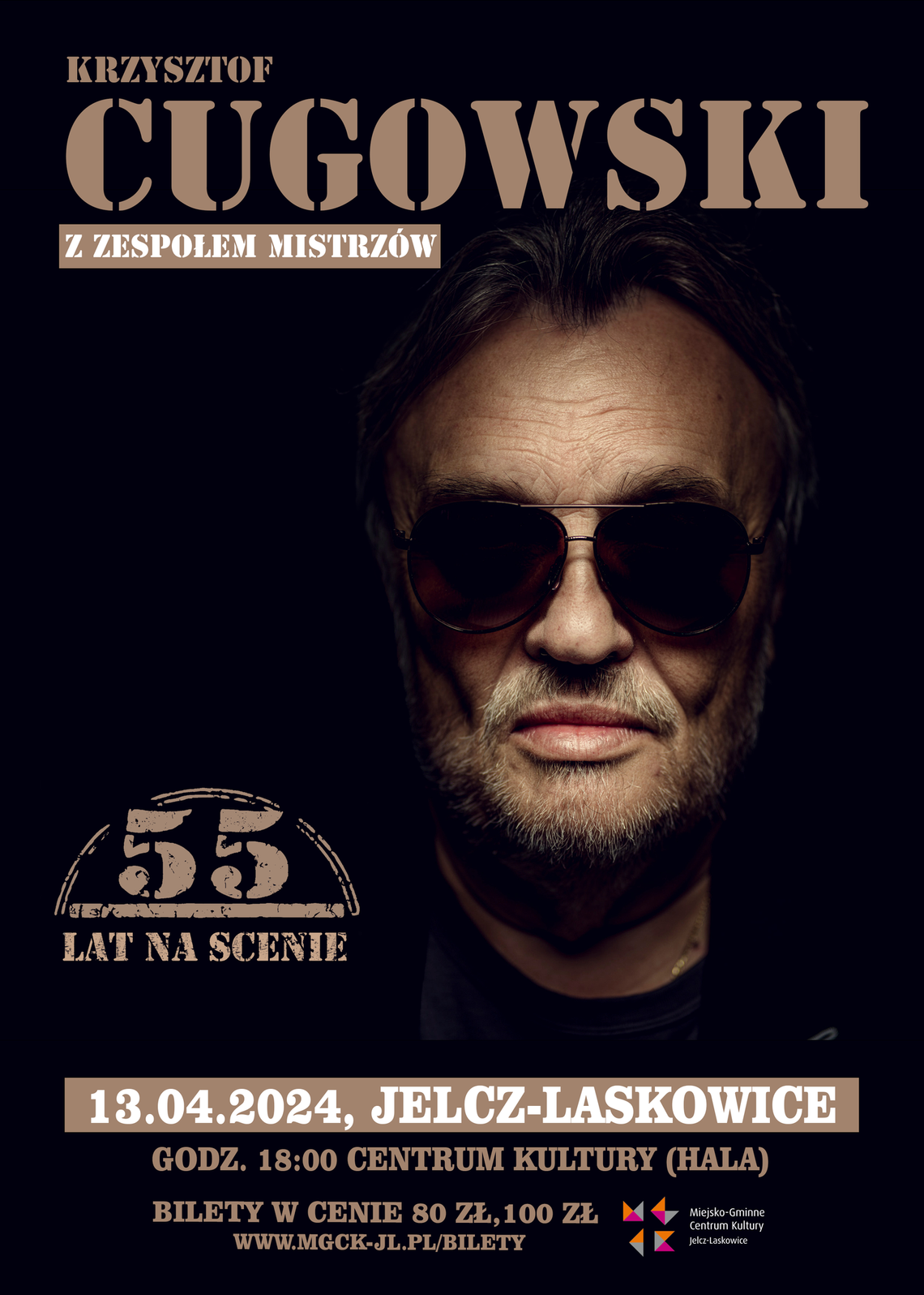 55-lat Krzysztofa Cugowskiego na scenie. W kwietniu zagra w J-L
