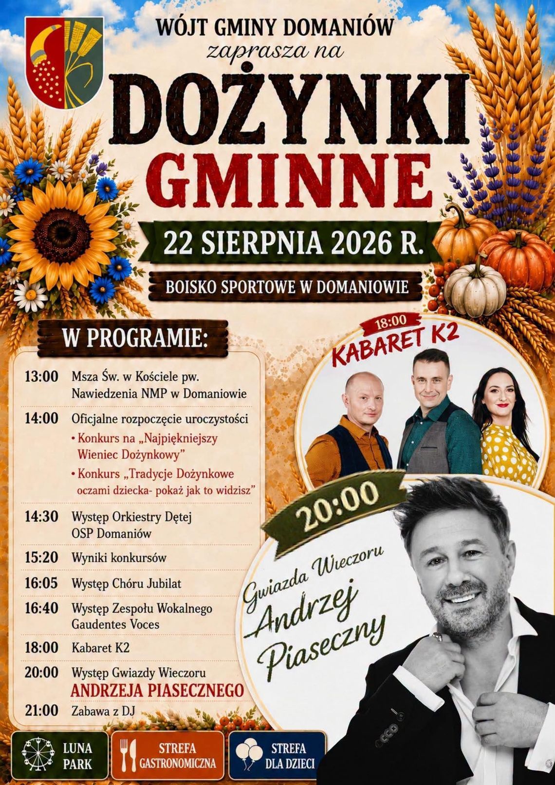 A może na koncert Andrzeja Piasecznego? Gratis! A może na koncert Andrzeja Piasecznego? Gratis!