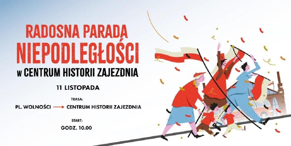 A we Wrocławiu "Radosna Parada Niepodległości"