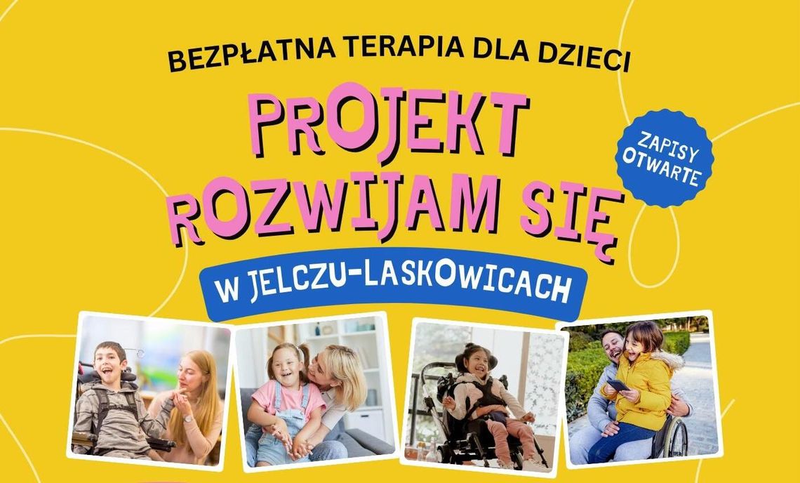 Trwają zapisy na  bezpłatną terapię dla osób niepełnosprawnych w wieku do 25 lat