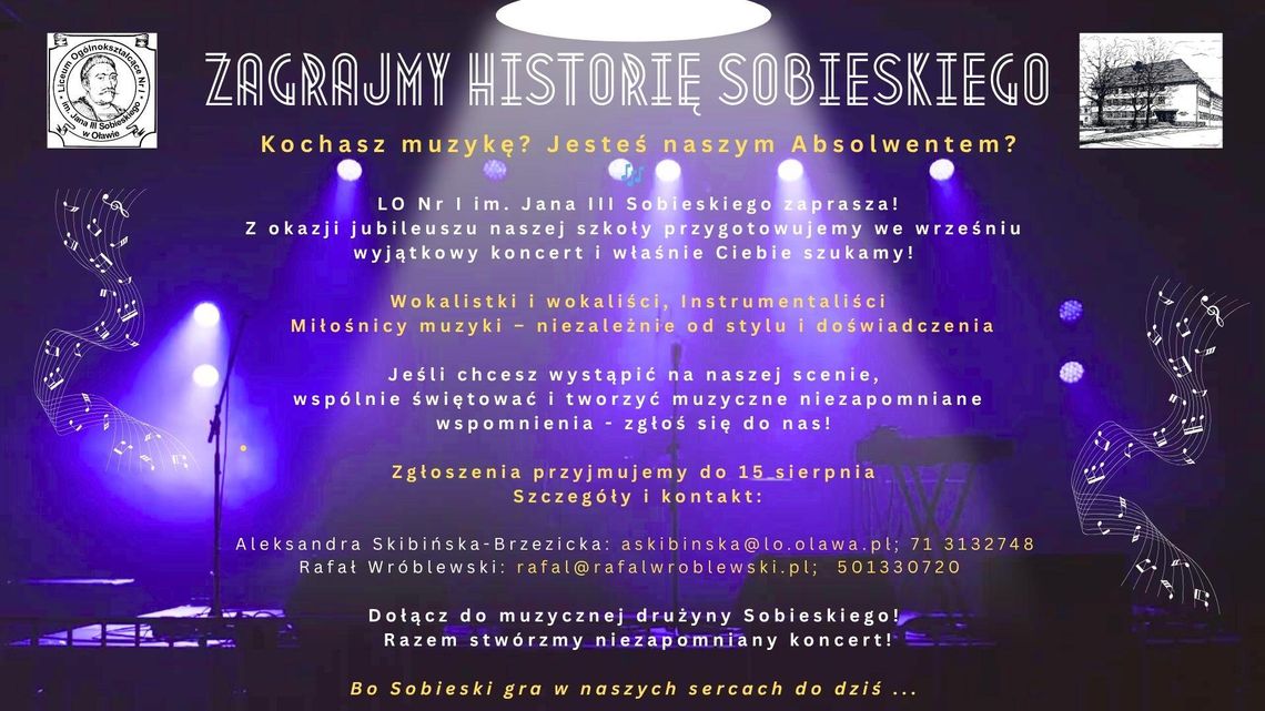 Absolwenci Sobieskiego – szukamy Was!!!