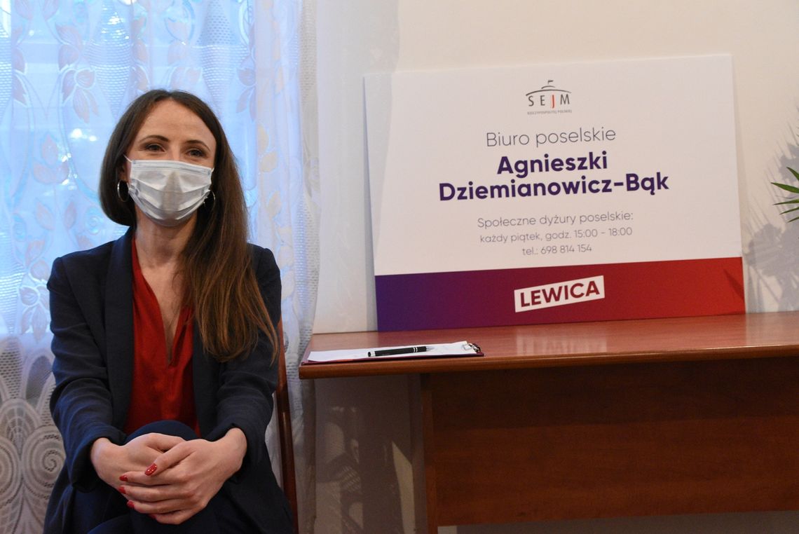 Agnieszka Dziamianowicz-Bąk otworzyła biuro poselskie w Oławie 