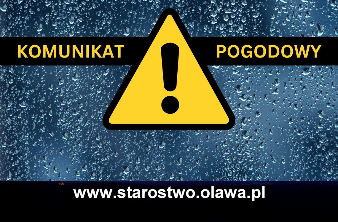 ALERT POGODOWY! Jutro i w niedzielę mocno popada