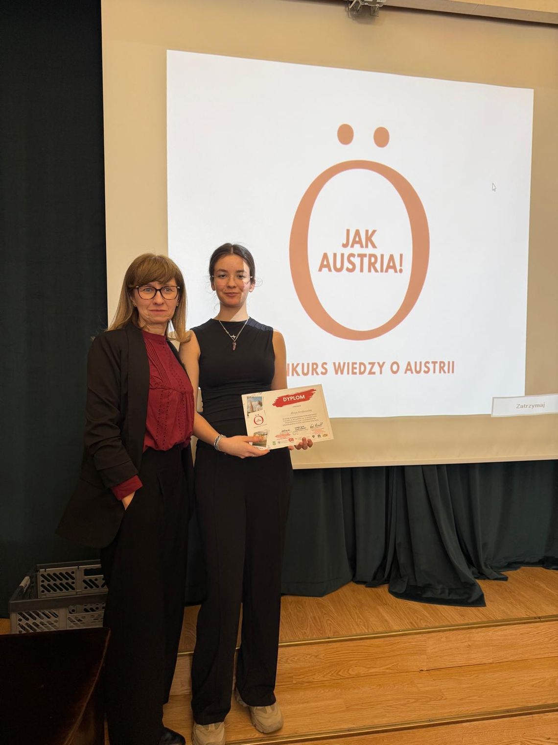 Alicja Grabowska z wyróżnieniem