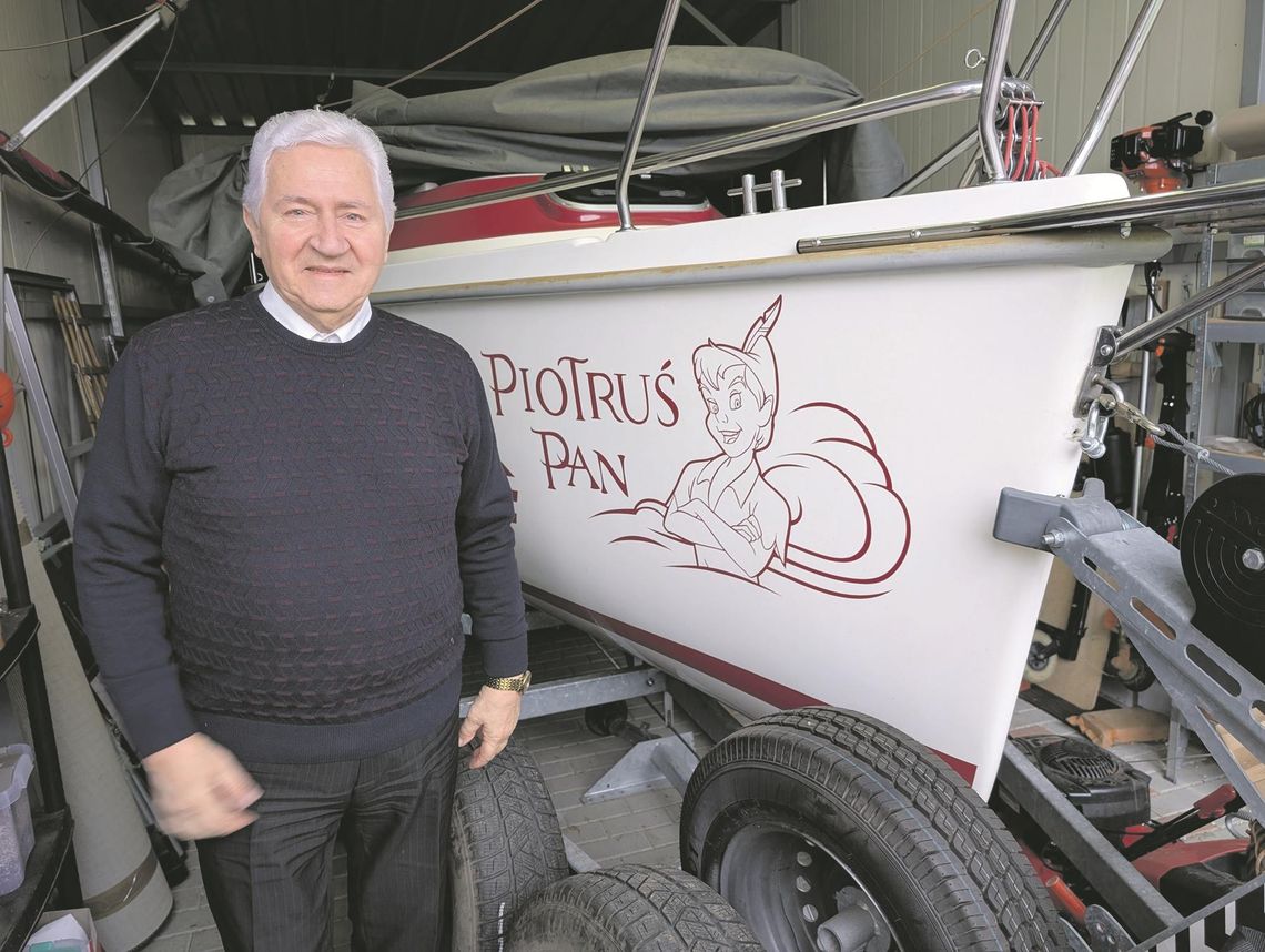 Andrzej Pawłowski: - Mój jacht od 3 lat czeka w hangarze