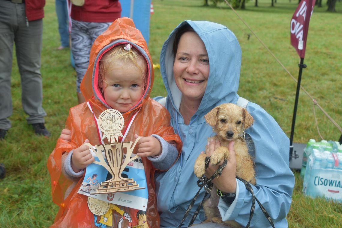 Najmniejszy na starcie był Ididi - dostał za to puchar!