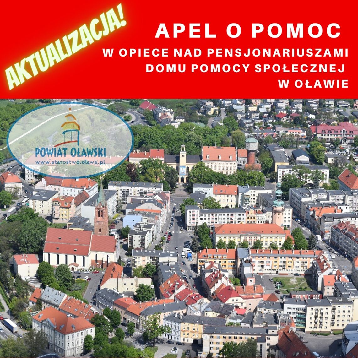 Apel starosty w sprawie DPS - AKTUALIZACJA