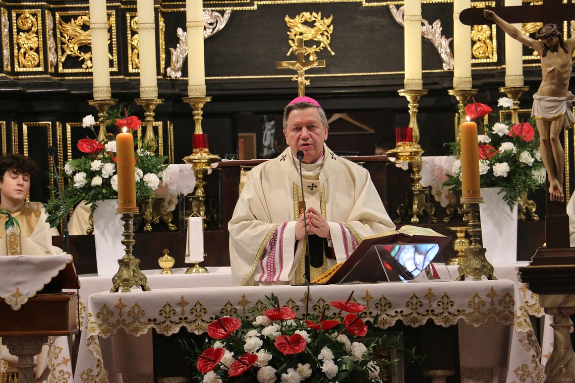 Arcybiskup Józef Kupny w Marcinkowicach o św. Marcinie