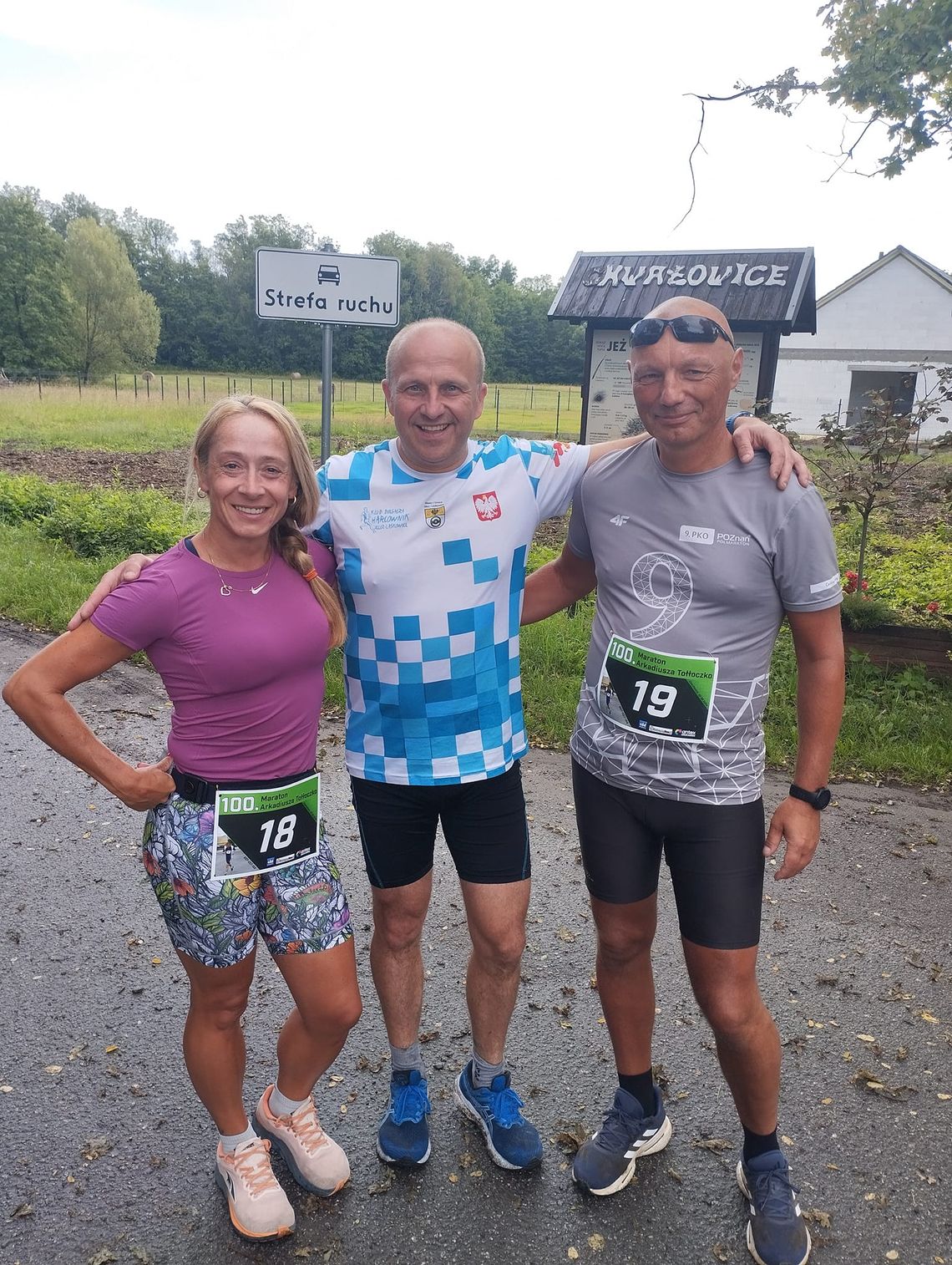 Arek przebiegł 100 maratonów!