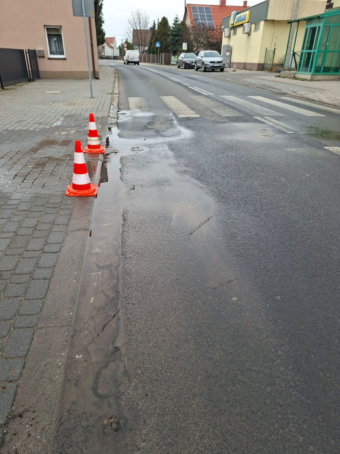 Awaria wodociągu w Bystrzycy