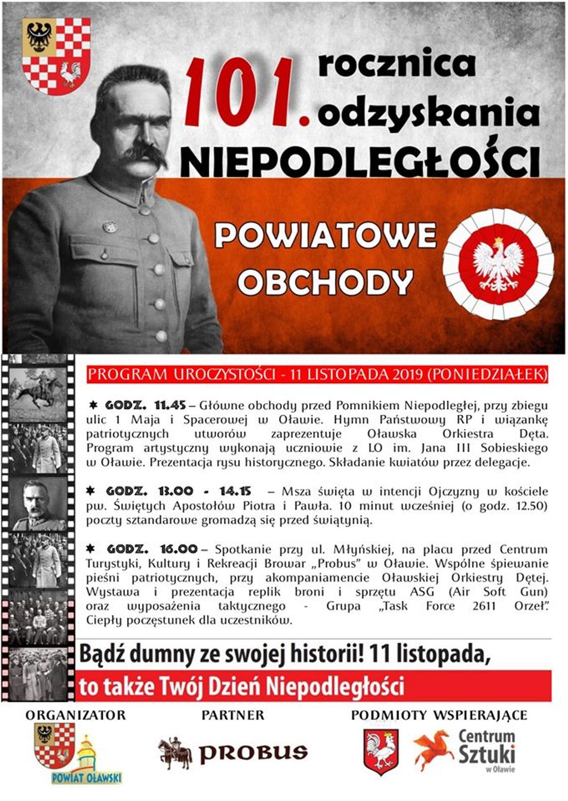 Bądź dumny z historii! Obchody Dnia Niepodległości