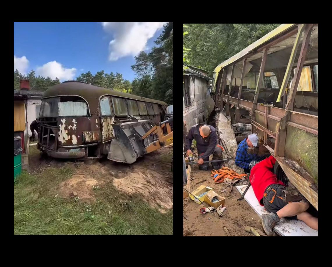 Bałtyk już w Oławie. Sensacja motoryzacyjna. Odnaleziony autobus
