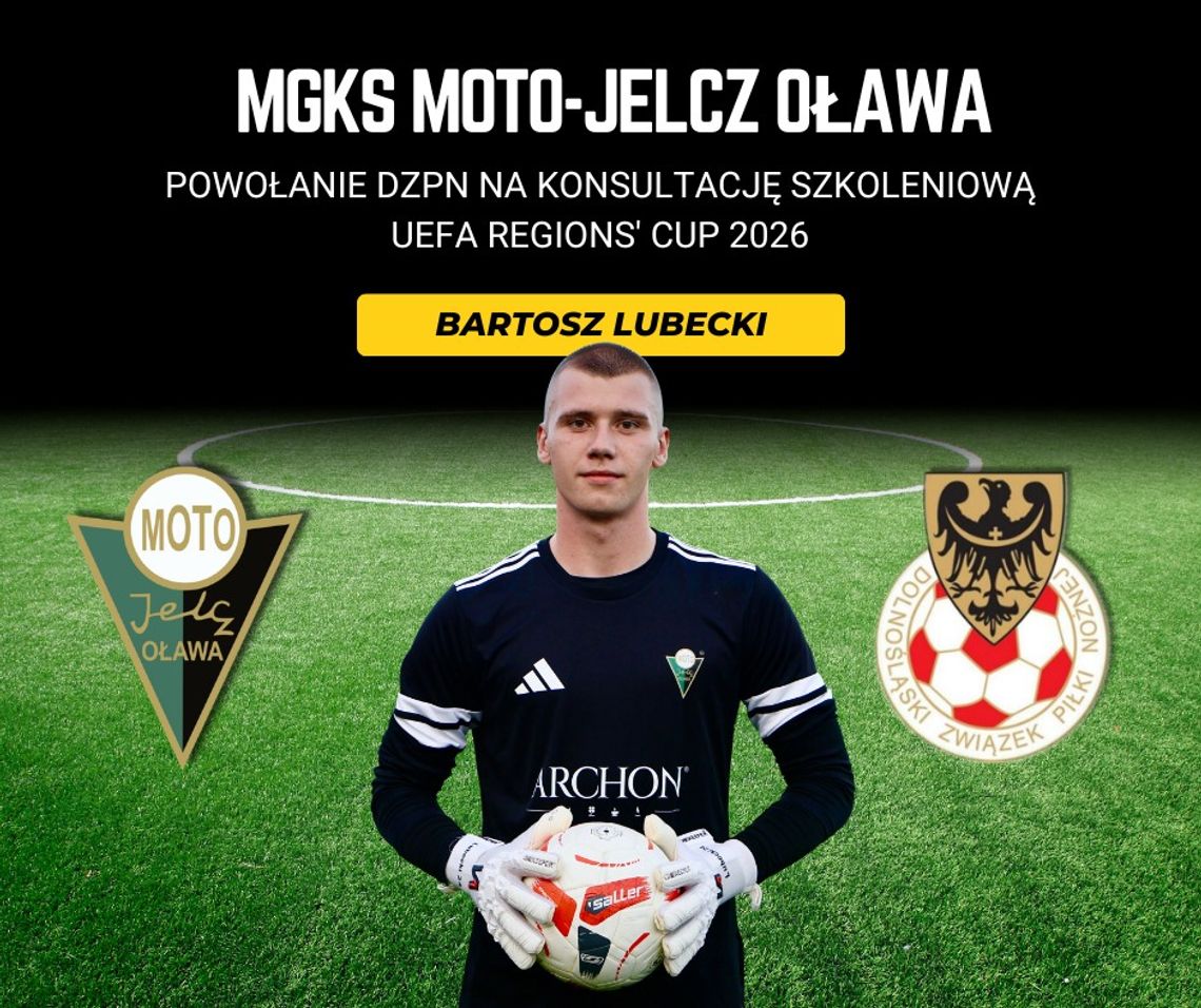 Bartosz Lubecki powołany na konsultację kadry Bartosz Lubecki powołany na konsultację kadry