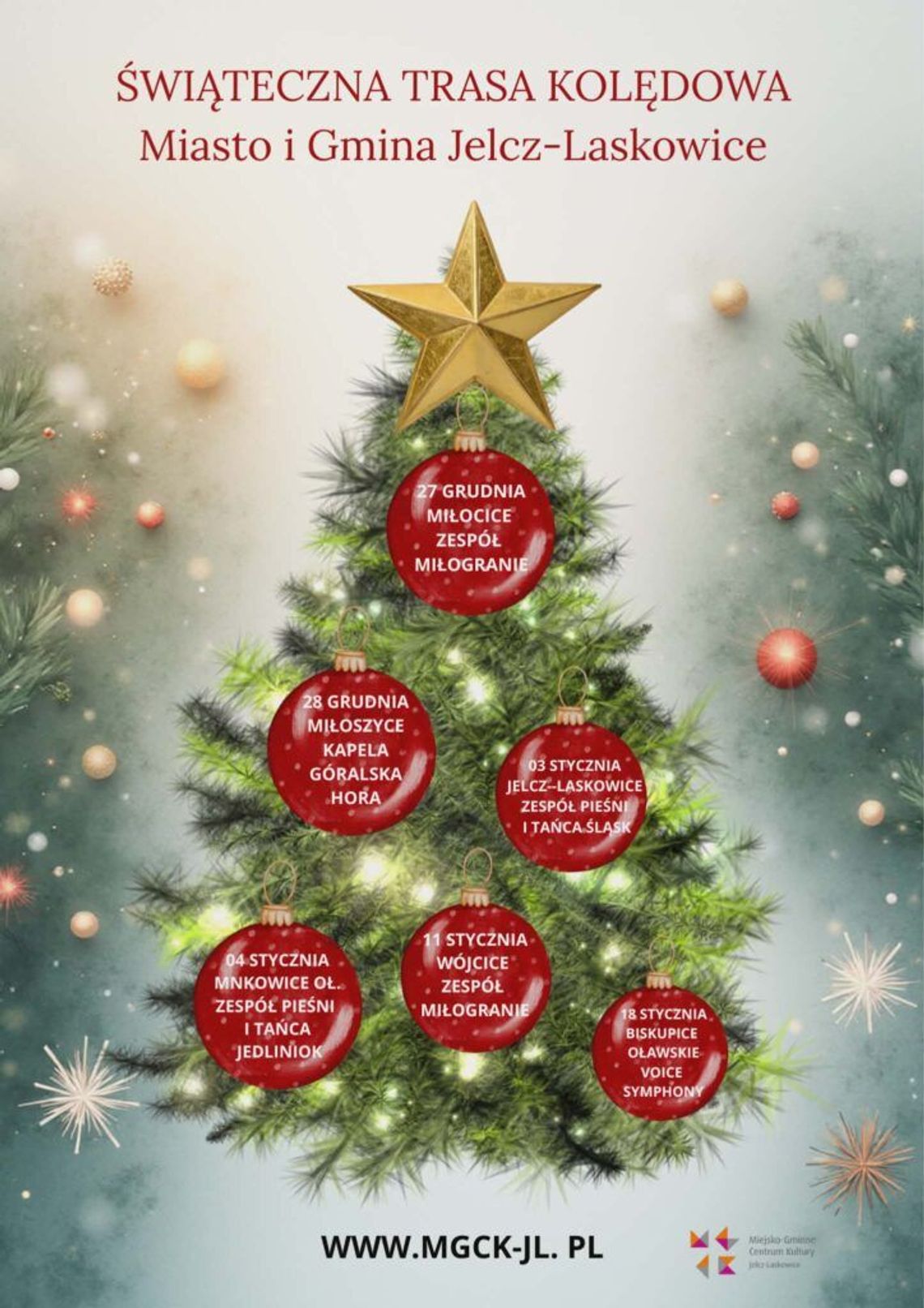 Będą kolędować aż w sześciu miejscowościach