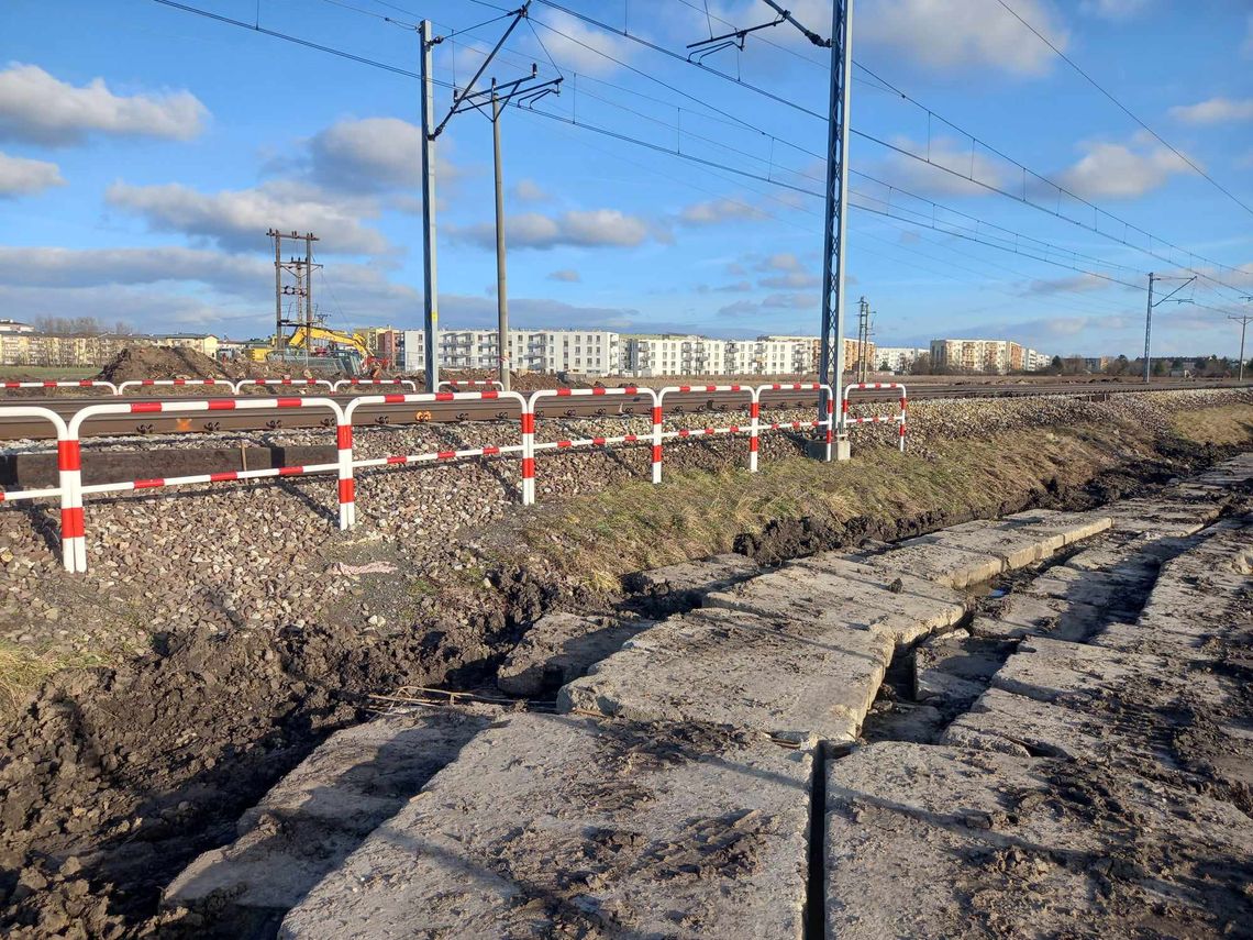 Będą utrudnienia w związku z budową przystanku Oława Zachodnia