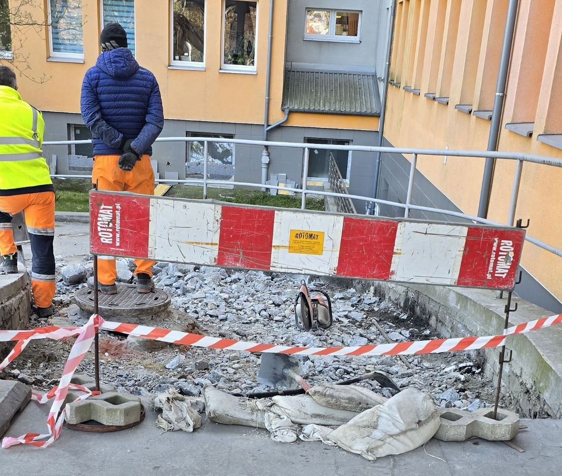 Będzie lepszy podjazd do szpitala