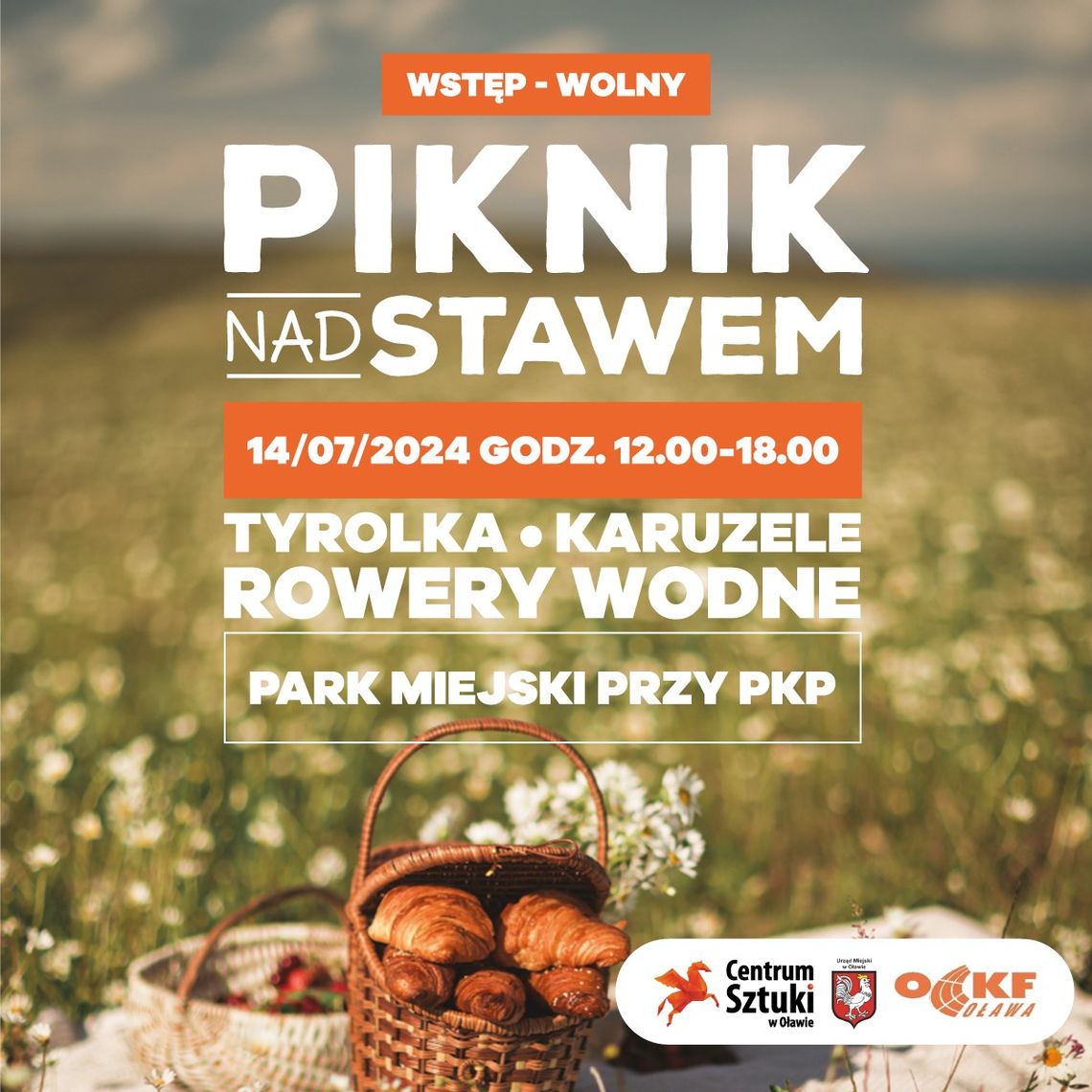 Będzie piknik nad stawem