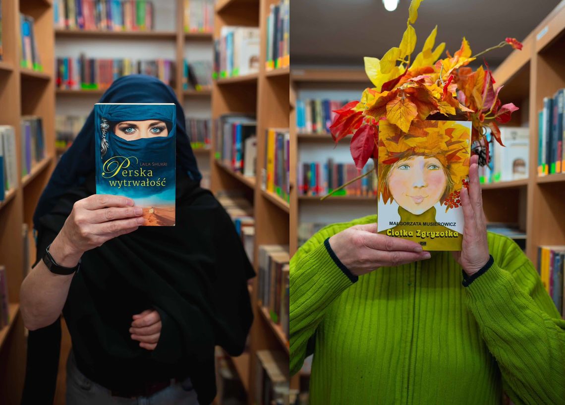 Bibliotekarki ubrały się w książki. Jak wyszło? Bibliotekarki ubrały się w książki. Jak wyszło?