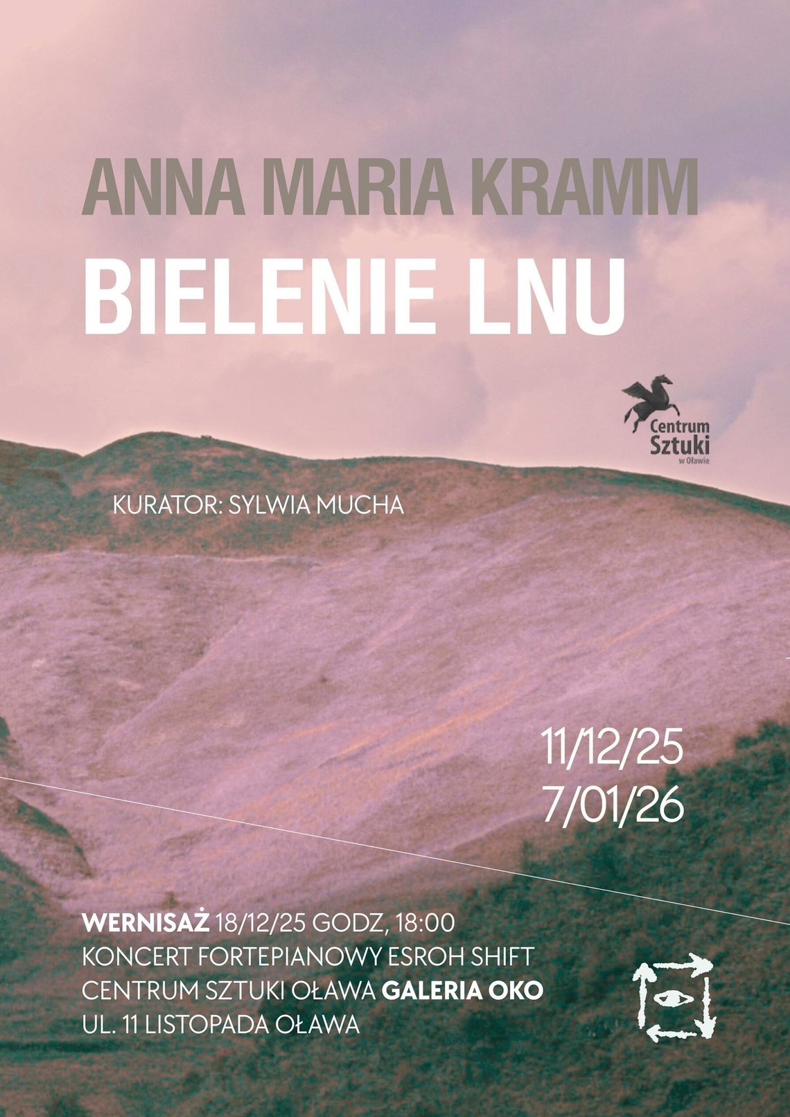 "Bieleniu lnu" w Galeii OKO