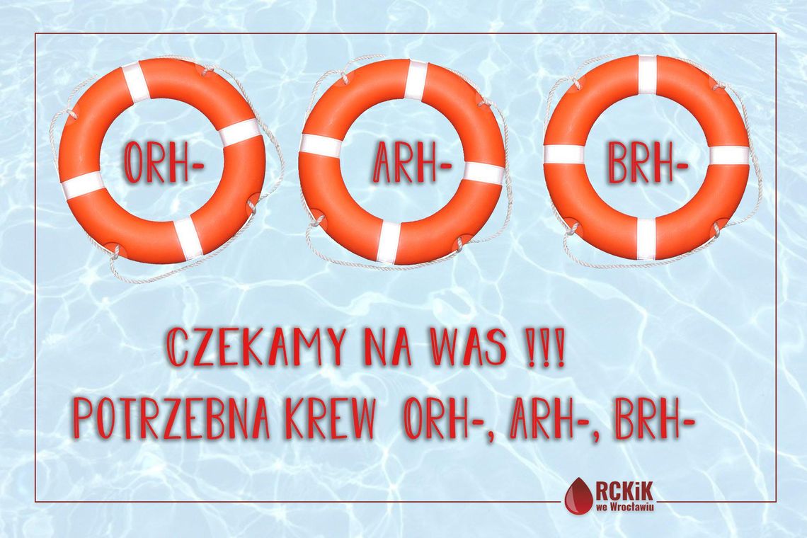 Brakuje krwi! Proszą WAS, aby zareagować na ten apel