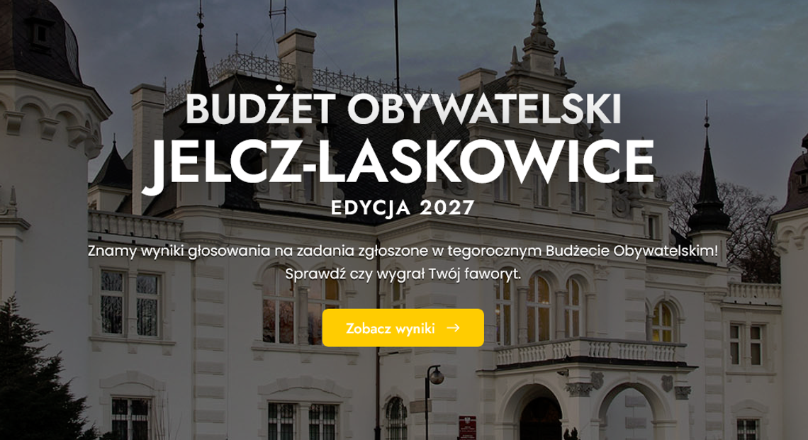 Budżet obywatelski w gminie Jelcz-Laskowice rozstrzygnięty Budżet obywatelski w gminie Jelcz-Laskowice rozstrzygnięty