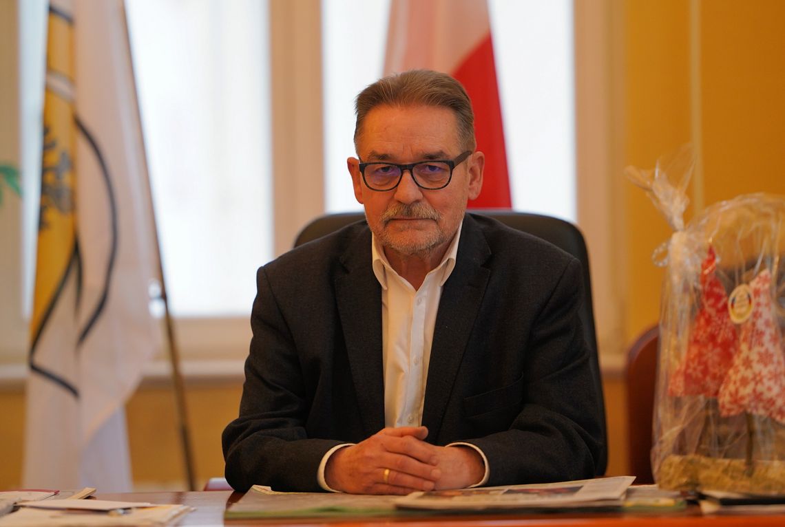 Burmistrz Bogdan Szczęśniak w rocznicę wojny
