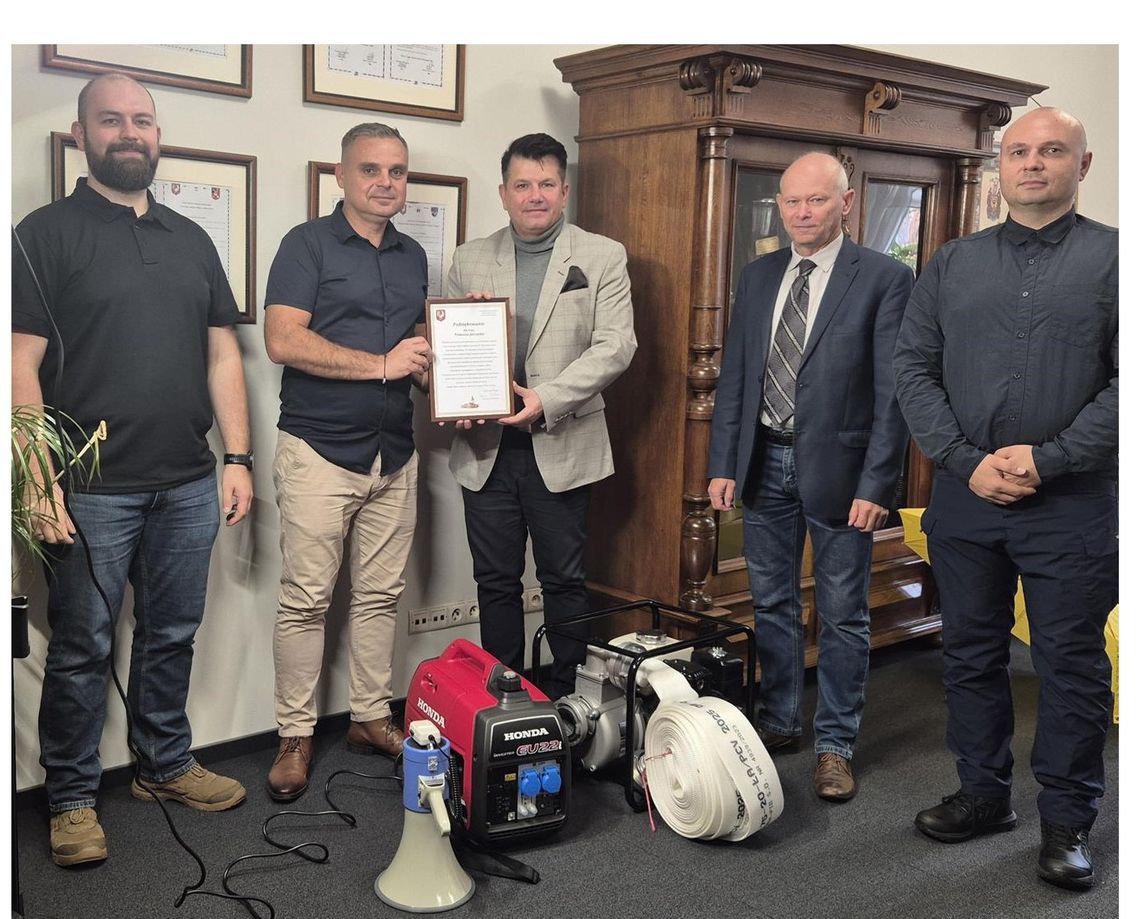 Burmistrz: - Tomasz Jurczak dzieli się sercem