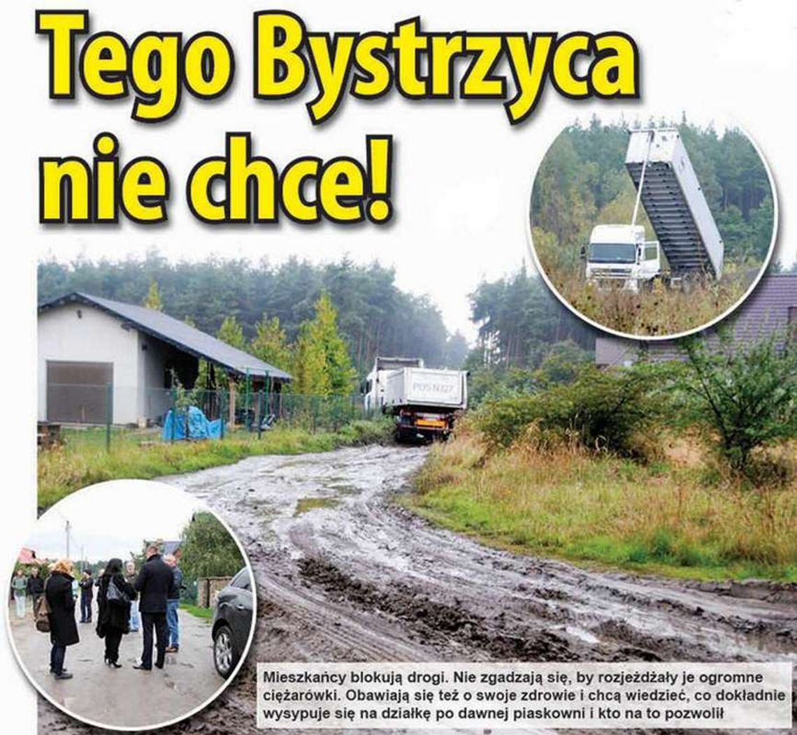 Bystrzyca tego nie chce