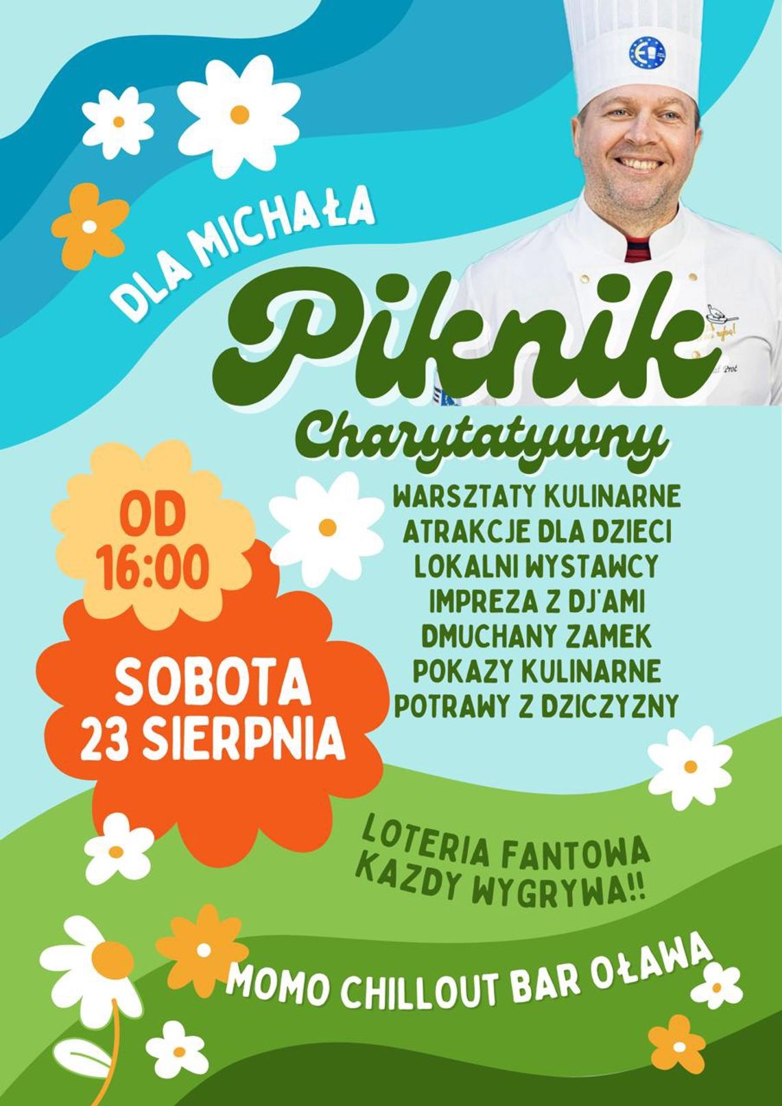Charytatywny piknik na rzecz Michała Procia