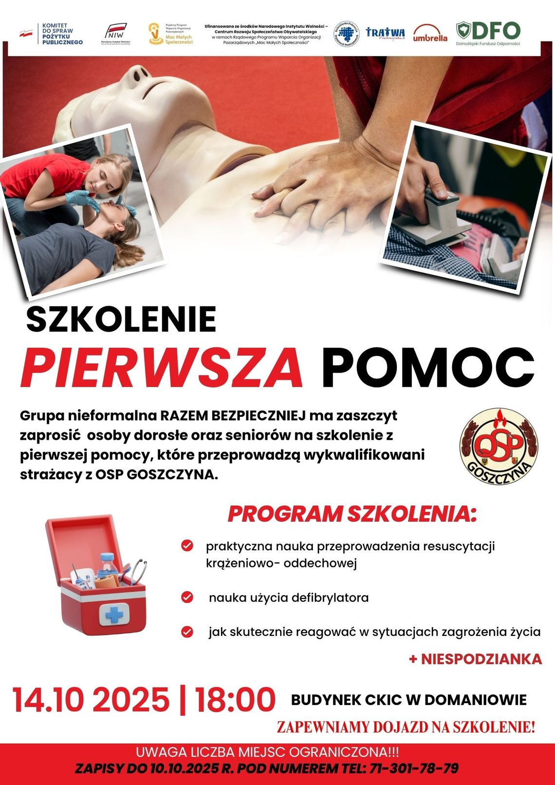 Chcesz wiedzieć, jak udzielić pierwszej pomocy?