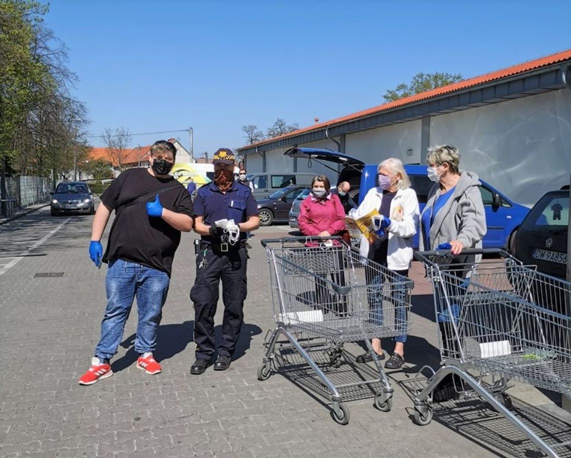 Ciąg dalszy maseczkowej akcji