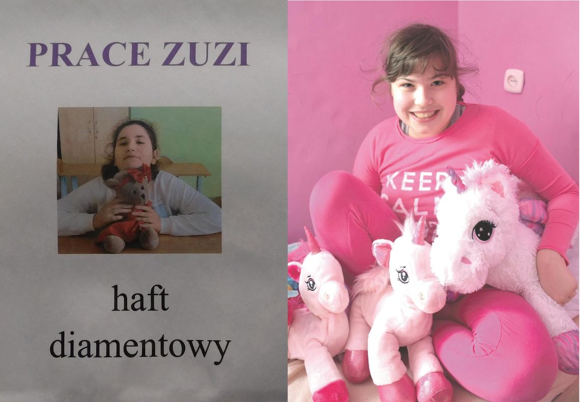 Ciekawe prace Zuzi i Aurelii na wystawie w Szkole Specjalnej Ciekawe prace Zuzi i Aurelii na wystawie w Szkole Specjalnej