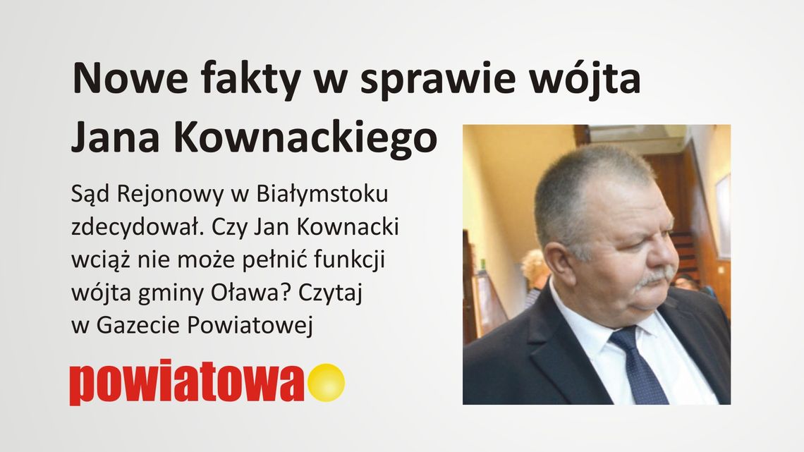 Co dalej z wójtem gminy Oława?