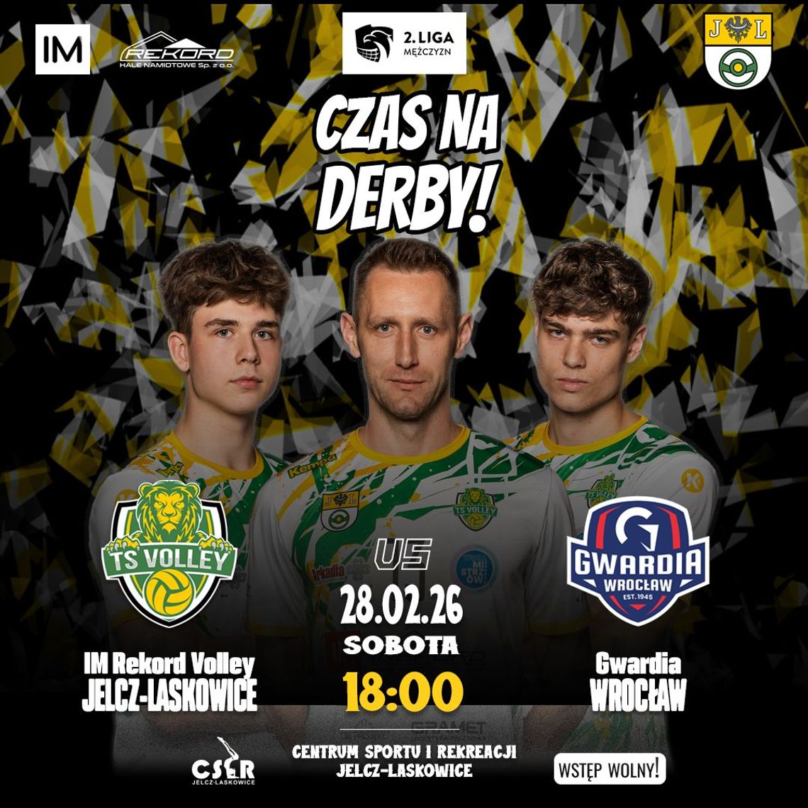 Czas na derby Dolnego Śląska! "Volley"zagra z Gwardią w CSiR