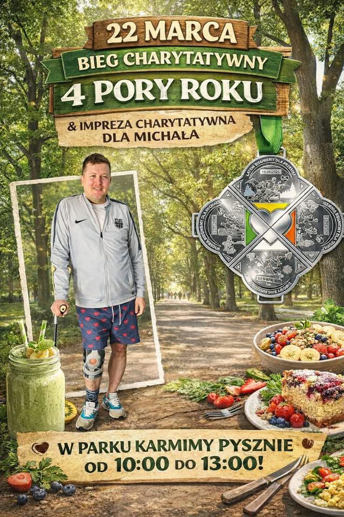 "Cztery pory roku" - bieg charytatywny dla Michała