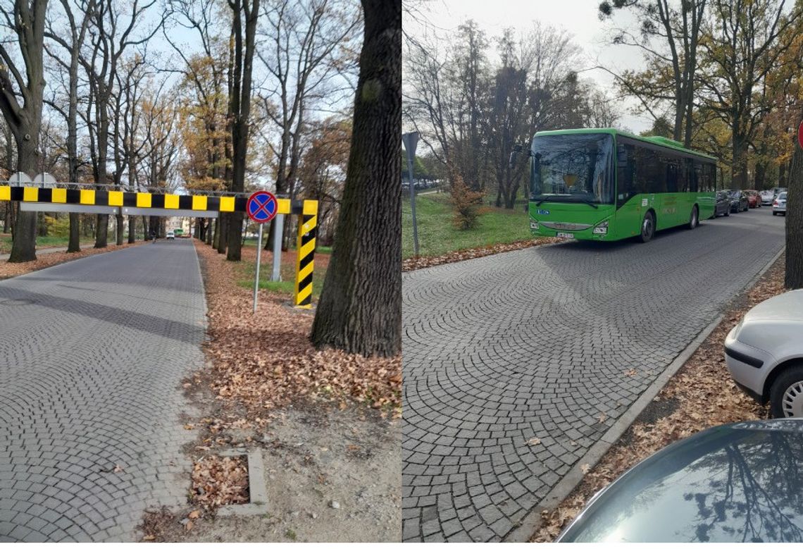 Czy komendant też tam parkował? A jeśli tak, to z jakiej racji?