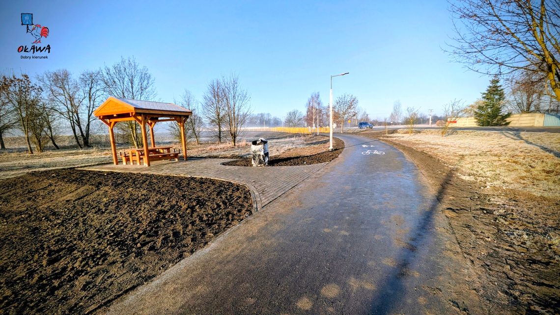 Czy przy ścieżkach pieszo-rowerowych można ustawić ławki?