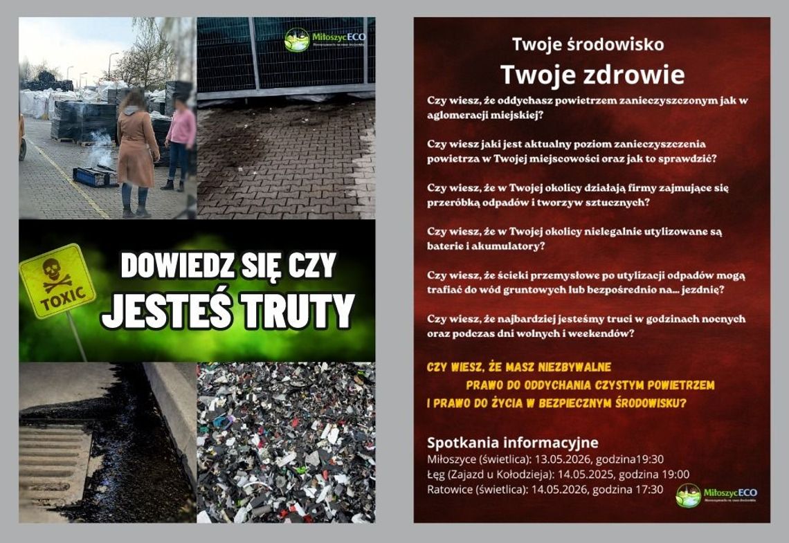 "Czy wiesz, że jesteśmy truci?" Mieszkańcy ruszyli z akcją ulotkową