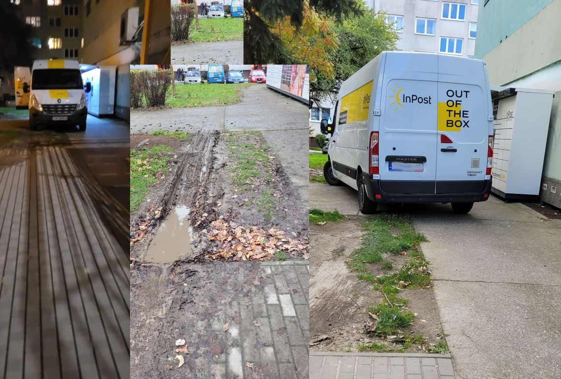 Czytelnik: - Niszczą chodnik, zieleń i zagrażają bezpieczeństwu pieszych!