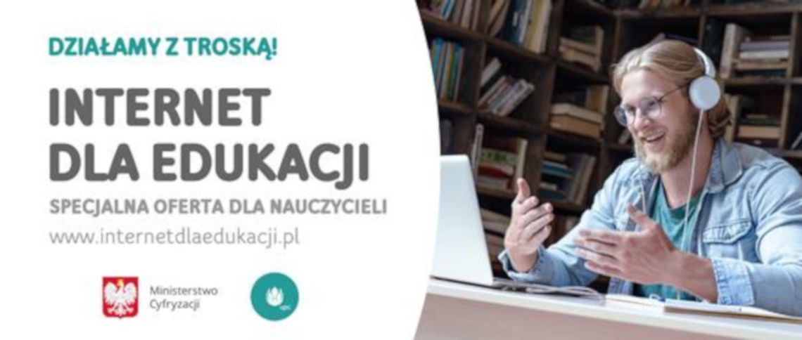 Darmowy internet dla nauczycieli – współpraca z UPC Polska