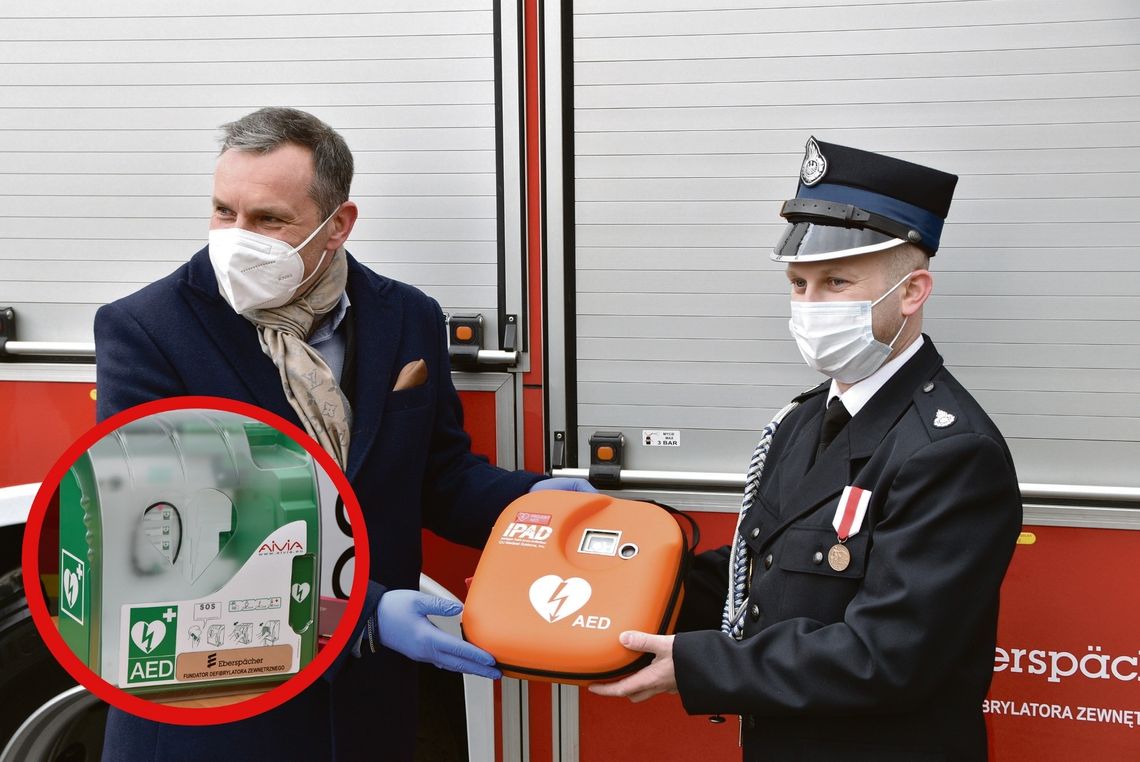 Defibrylator za działalność wolontariacką