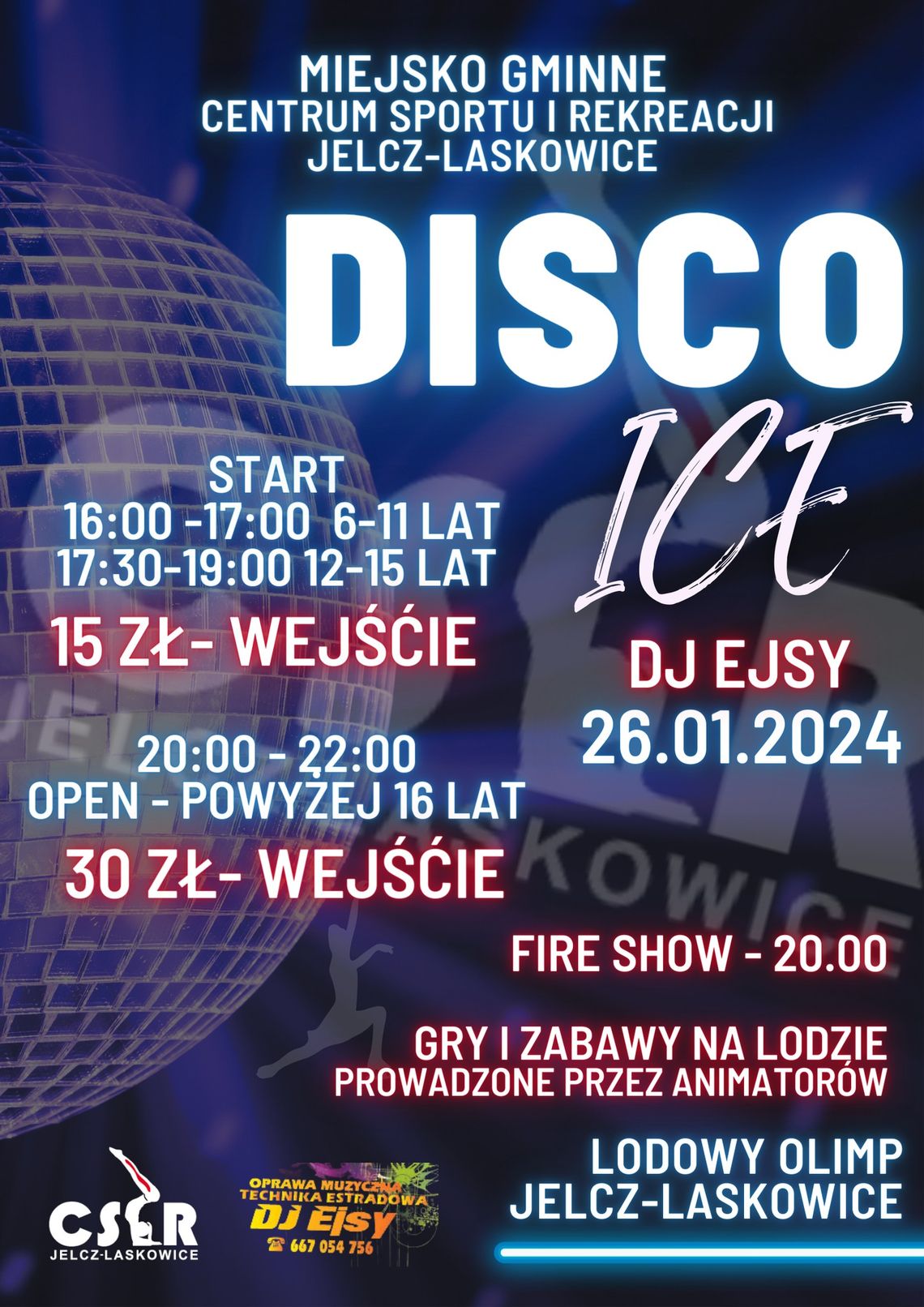 Disco Ice, czyli impreza na lodowisku!