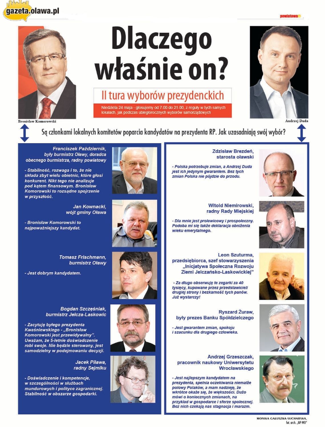 Dlaczego właśnie on?