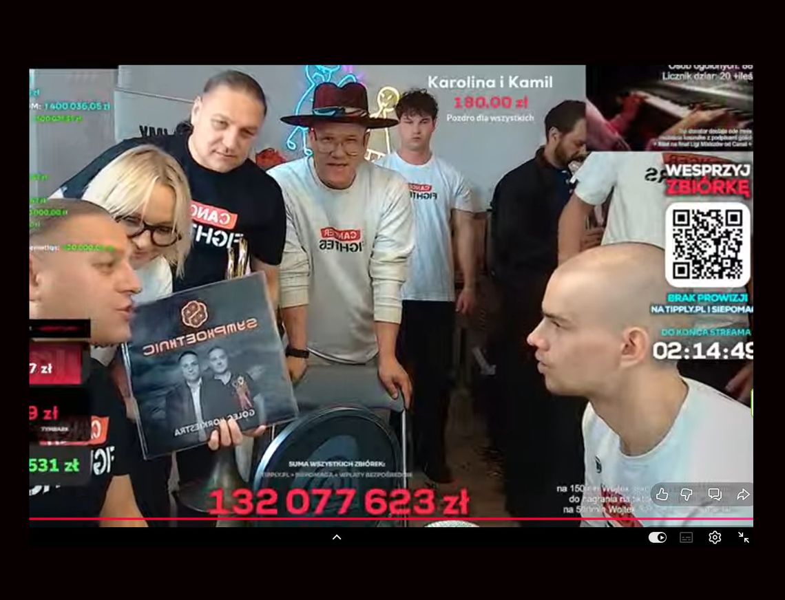 Do końca streama jeszcze dwie godziny. Zaczęło się od Mai z Oławy!