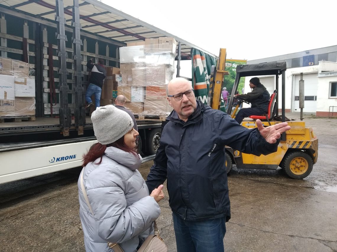 Do Oławy dotarł kolejny transport darów dla Ukrainy