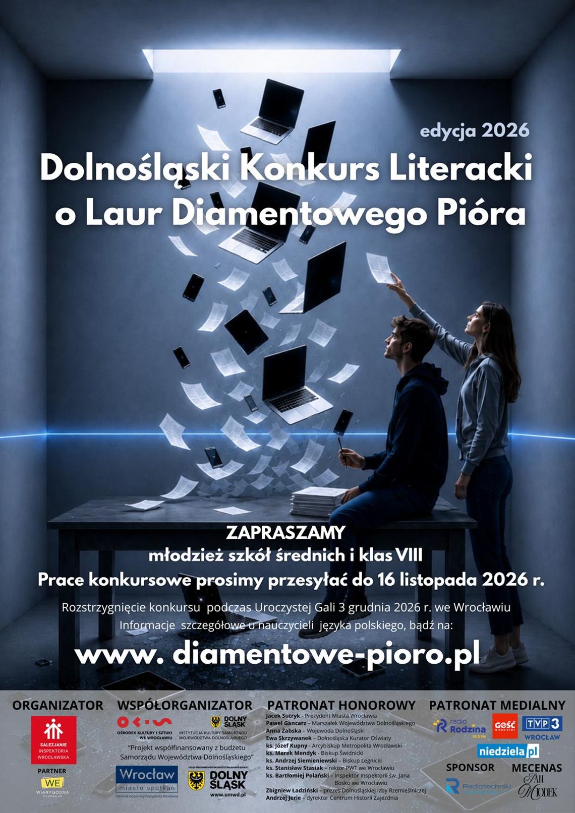 Dolnośląski Konkurs Literacki o Laur Diamentowego Pióra 2026 Dolnośląski Konkurs Literacki o Laur Diamentowego Pióra 2026